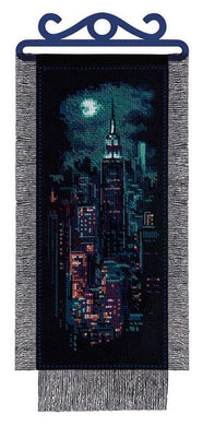 New York at Night Cross Stitch Kit