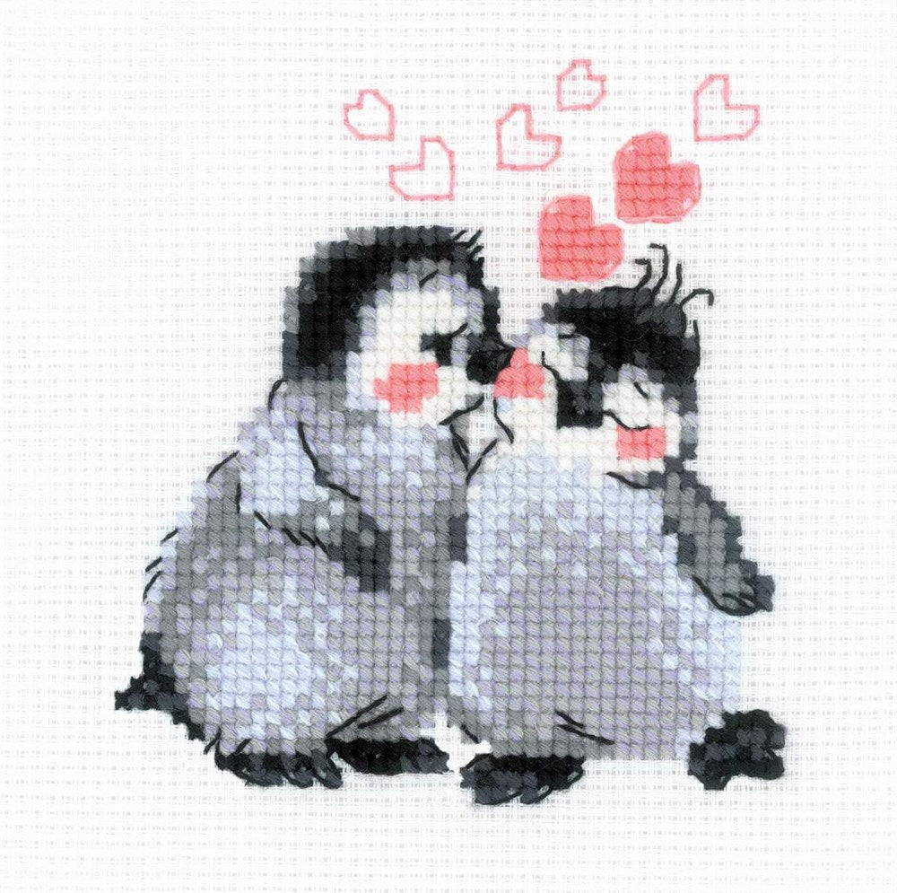 Ciao Bella! (Penguin) Cross Stitch Kit