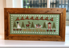 Load image into Gallery viewer, Snowflakes and Snowman Cross Stitch Kit