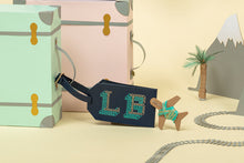 Load image into Gallery viewer, Stitch Luggage Tag Kit - Navy