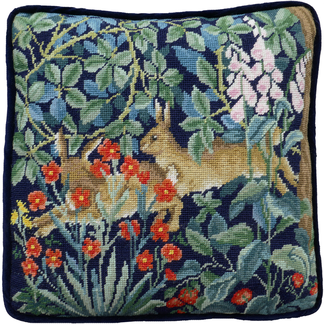 Greenery Hares (William Morris) Tapestry Kit