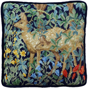 Greenery Deer (William Morris) Tapestry Kit