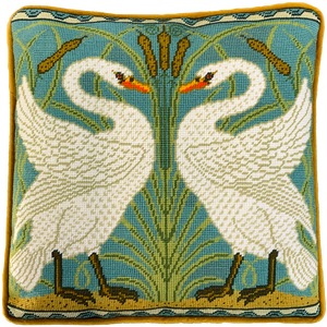 Swan Rush and Iris Tapestry Kit