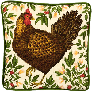 Honeysuckle Hen Tapestry Kit