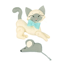 Load image into Gallery viewer, Playful Kitten Sewing/Toy Making Kit