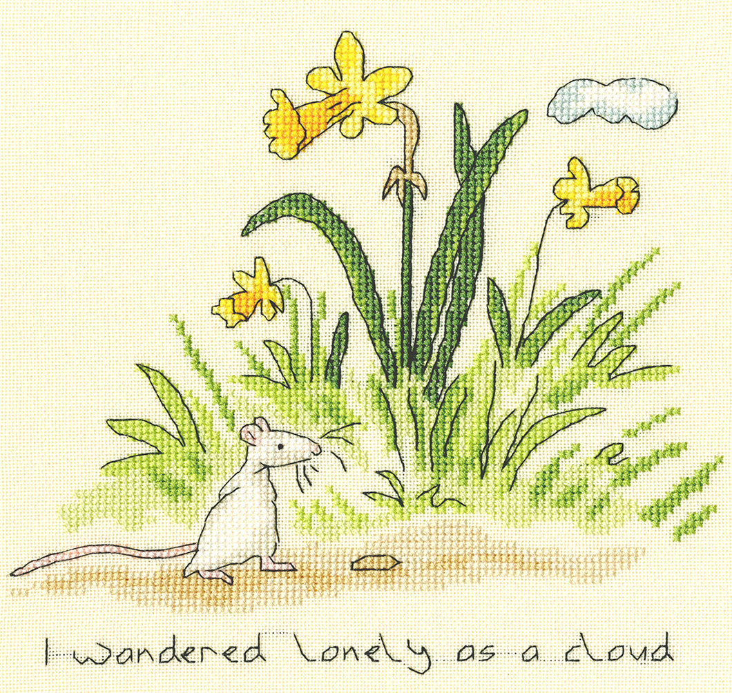 Lonely as a Cloud Cross Stitch Kit