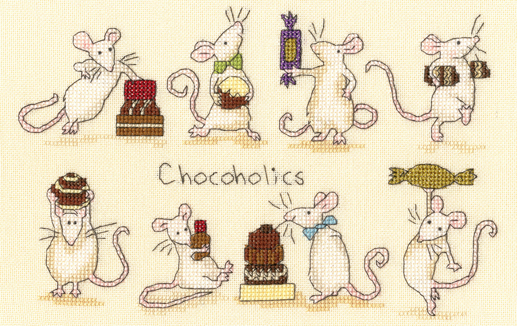 Chocoholics Cross Stitch Kit