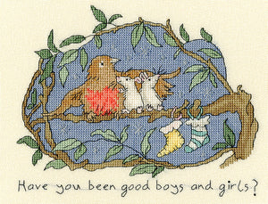 Have You Been Good? Cross Stitch Kit