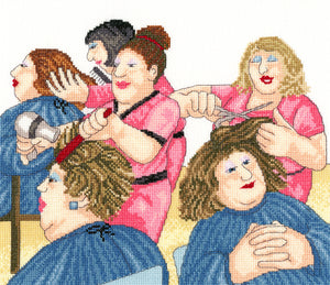 Hair With Flair Cross Stitch Kit