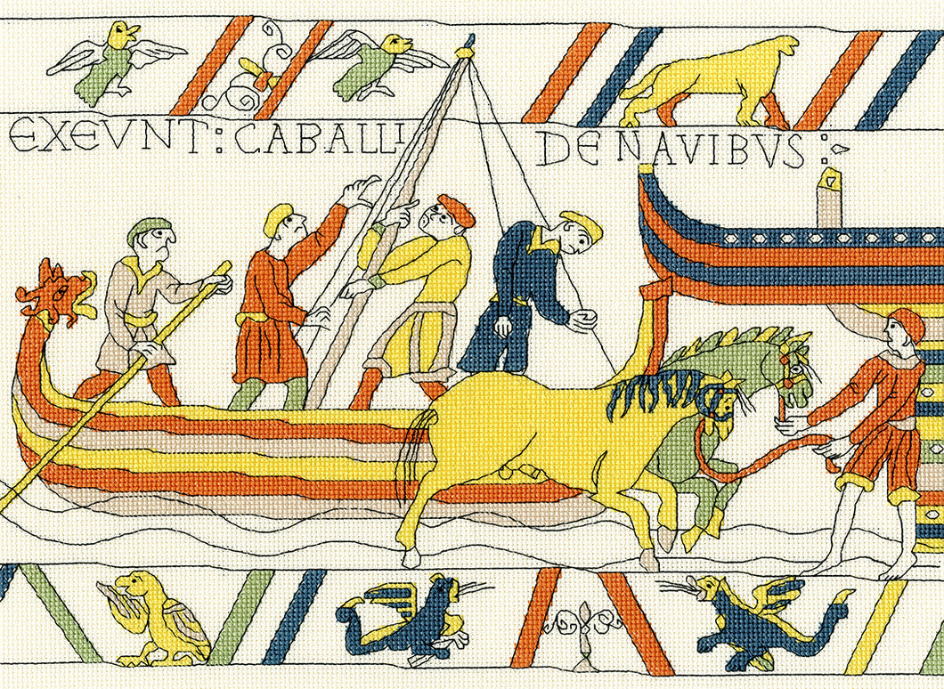 Bayeux Tapestry ~ The Norman's Landing Cross Stitch Kit