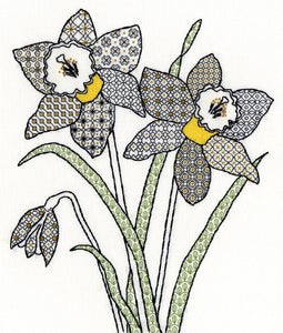 Daffodil Cross Stitch Kit