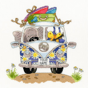 Elly - Pack Your Trunk - Cross Stitch Kit