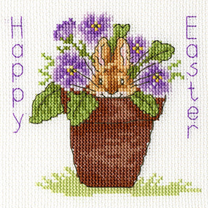 Easter Bunny Cross Stitch Kit