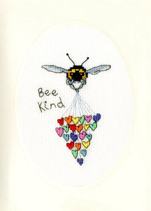 Bee Kind - Greeting Card Cross Stitch Kit