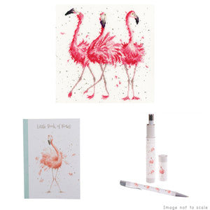Pink Ladies Gift Set - Cross Stitch Kit, A5 Notebook & Pen