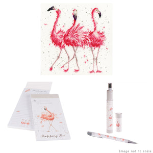 Pink Ladies Gift Set - Cross Stitch Kit, Shopping List Pad & Pen