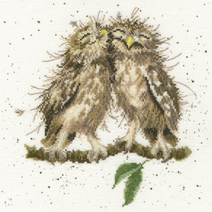 Birds of a Feather Gift Set - Cross Stitch Kit & Scarf