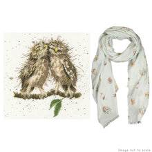 Load image into Gallery viewer, Birds of a Feather Gift Set - Cross Stitch Kit &amp; Scarf