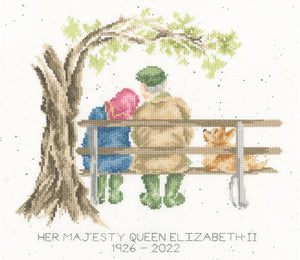 Her Majesty The Queen Cross Stitch Kit