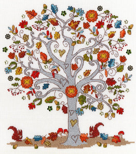 Love Autumn Cross Stitch Kit