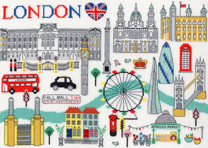 Love London Cross Stitch Kit