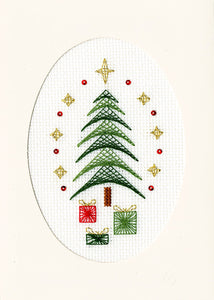 All Wrapped Up Christmas Card Cross Stitch Kit