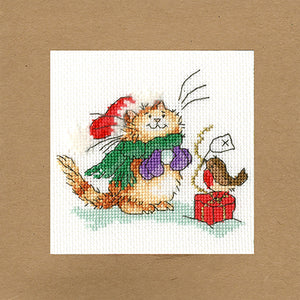 Just For You Christmas Card Cross Stitch Kit