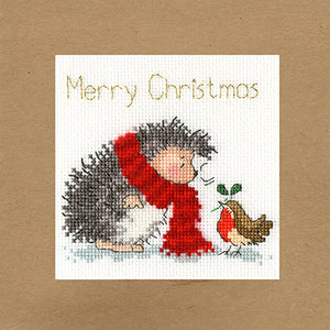 Christmas Wishes Christmas Card Cross Stitch Kit