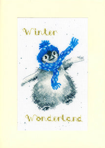Winter Wonderland Christmas Card Cross Stitch Kit