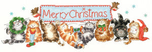 Merry Catmas Cross Stitch Kit