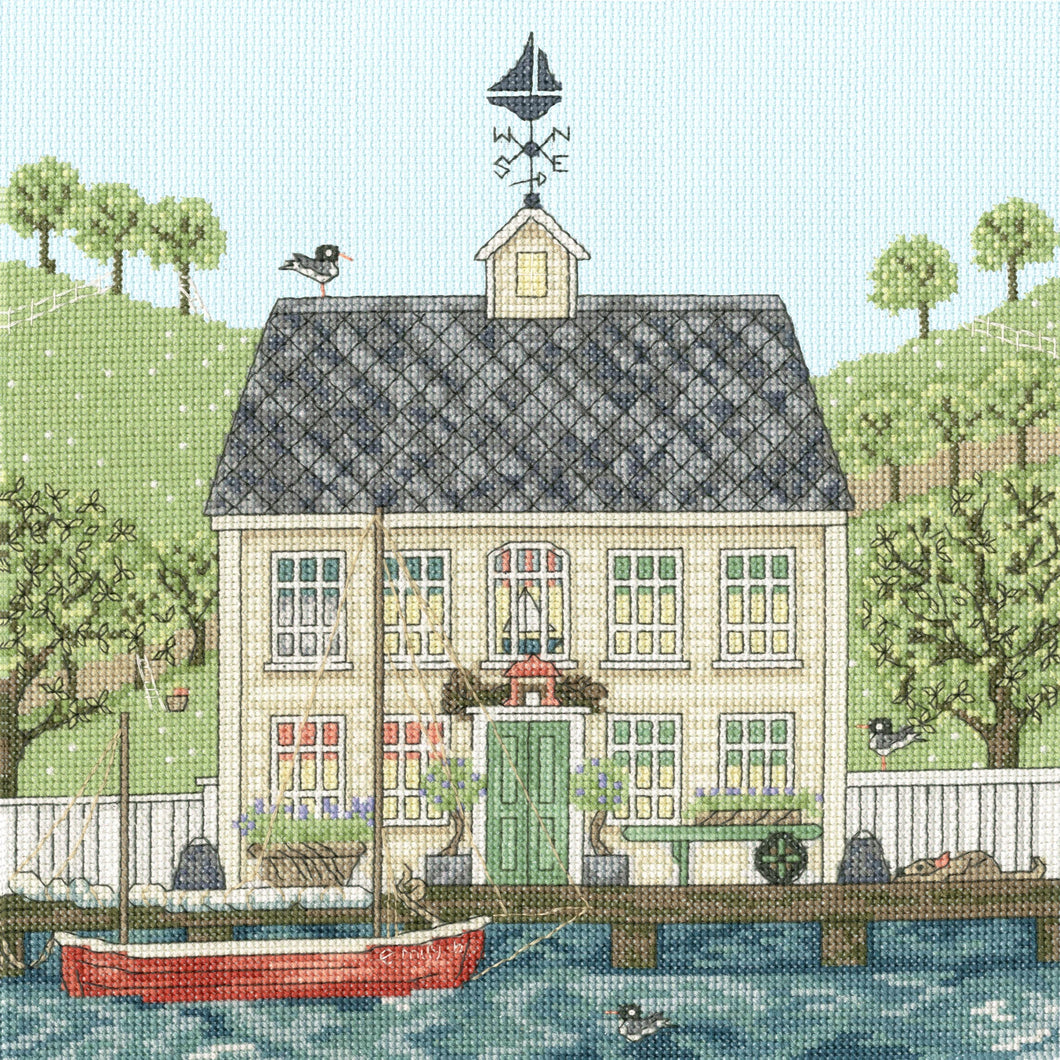 New England - The Captains House Cross Stitch Kit
