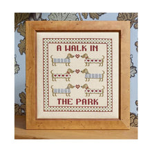 Load image into Gallery viewer, A Walk in the Park Cross Stitch Kit