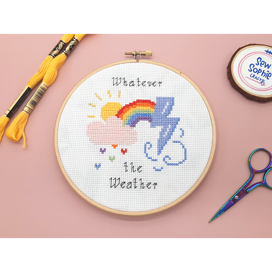 Whatever The Weather Cross Stitch Kit