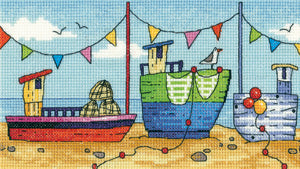 Boats Cross Stitch Kit