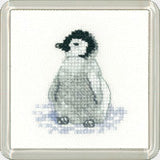Penguin Chick Coaster Cross Stitch Kit