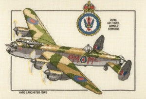 Avro Lancaster Cross Stitch Kit