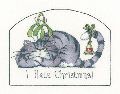 I Hate Christmas Cross Stitch Kit