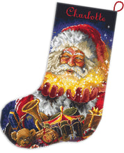 Load image into Gallery viewer, Christmas Miracle Stocking (Santa) Cross Stitch Kit