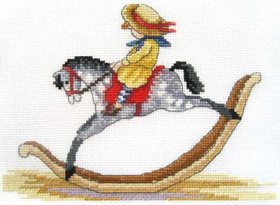 Rocking Horse Cross Stitch Kit