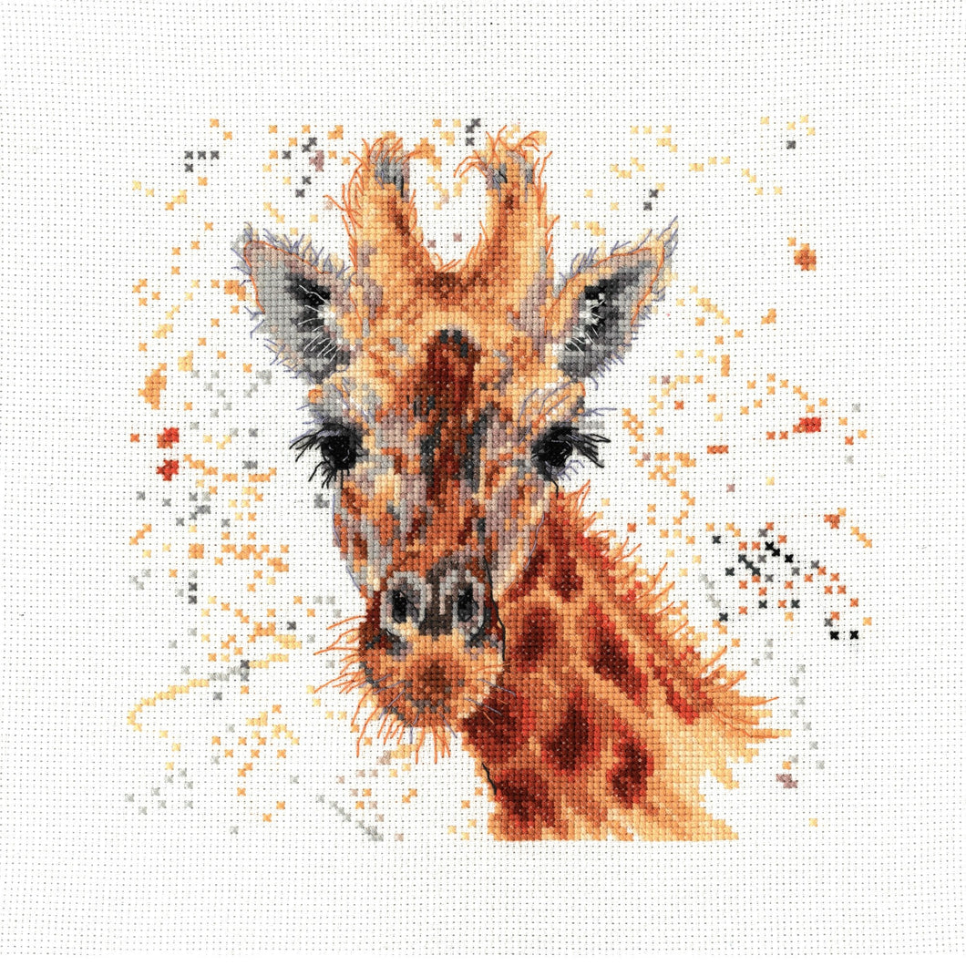 Geraldine the Giraffe Cross Stitch Kit
