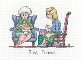 Best Friends Cross Stitch Kit