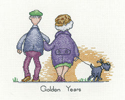 Golden Years Cross Stitch Kit