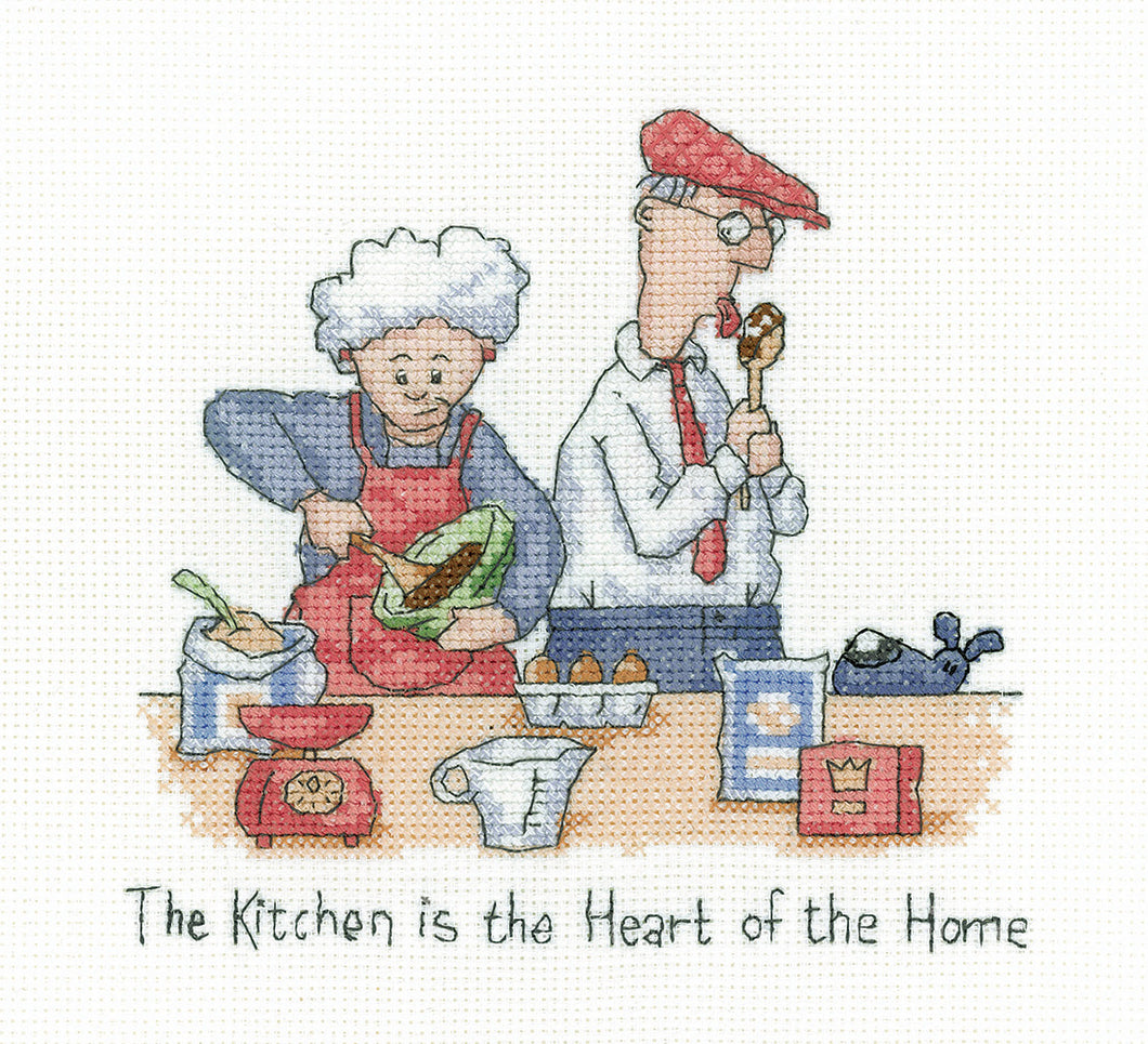 Heart of the Home Cross Stitch Kit