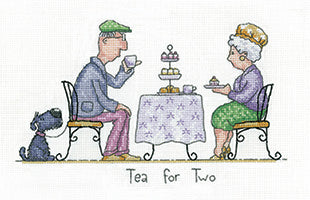 Tea for Two Cross Stitch Kit