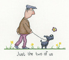 Just the Two of Us Cross Stitch Kit