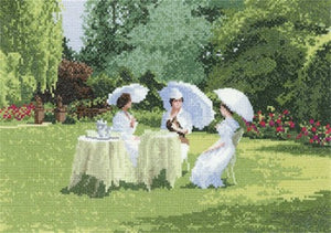 Ladies Who Lunch Cross Stitch Kit