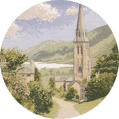 Lakeside Village - Circles Cross Stitch Kit