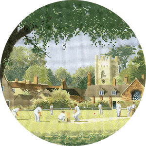 Sunday Cricket - Circles Cross Stitch Kit