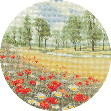 Summer Meadow - Circles Cross Stitch Kit