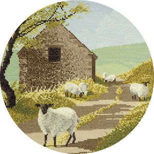 Sheep Track - Circles Cross Stitch Kit
